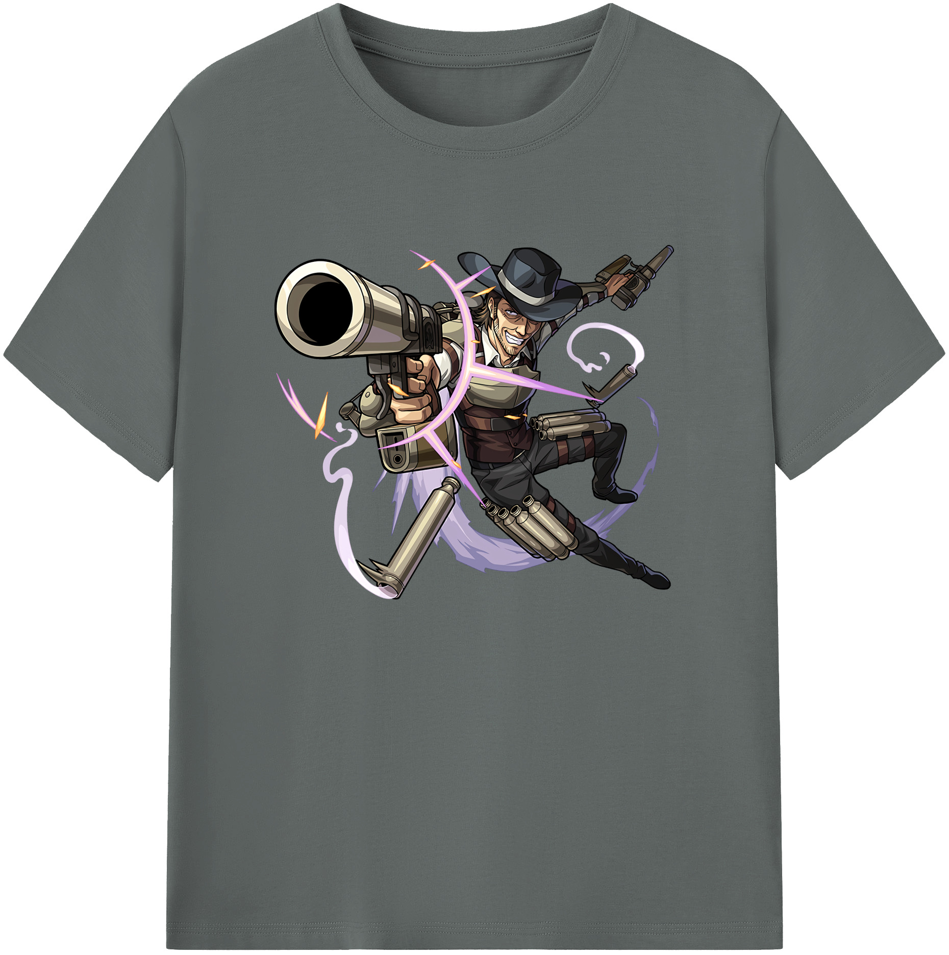 （画像用） 進撃の巨人 ケニー·アッカーマン Attack on Titan Kenny Ackerman 綿100％ メンズ半袖Tシャツ｜肌触りやわらか＆通気性